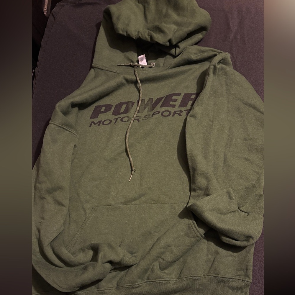 New without tags green hoodie size large
